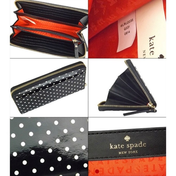 kate spade Handbags - Kate Spade ♠ Polka Dot Wallet